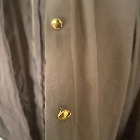 Olive blouse - Picture 2 of 3